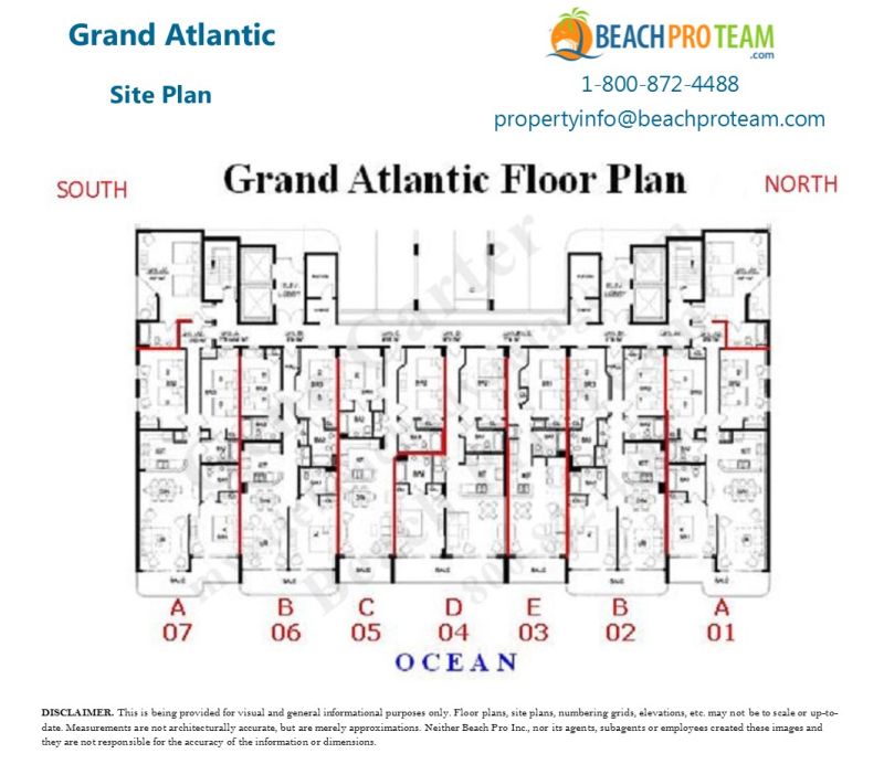 Grand Atlantic Site Plan